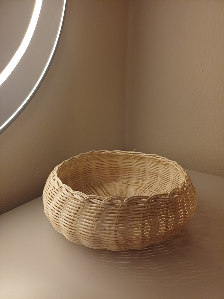 rattan hasır sepet. - Görsel 2