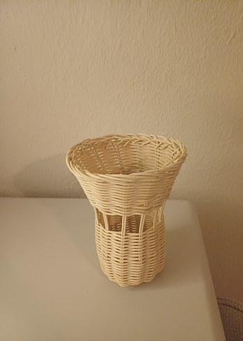 Bej Hasır Sepet ve Saklama Çantası - Görsel 4