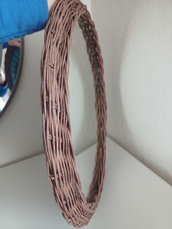 Bej Çerçeveli Yuvarlak Ayna - Görsel 5