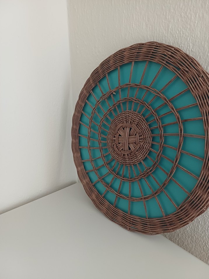 Bej Çerçeveli Yuvarlak Ayna - Görsel 4