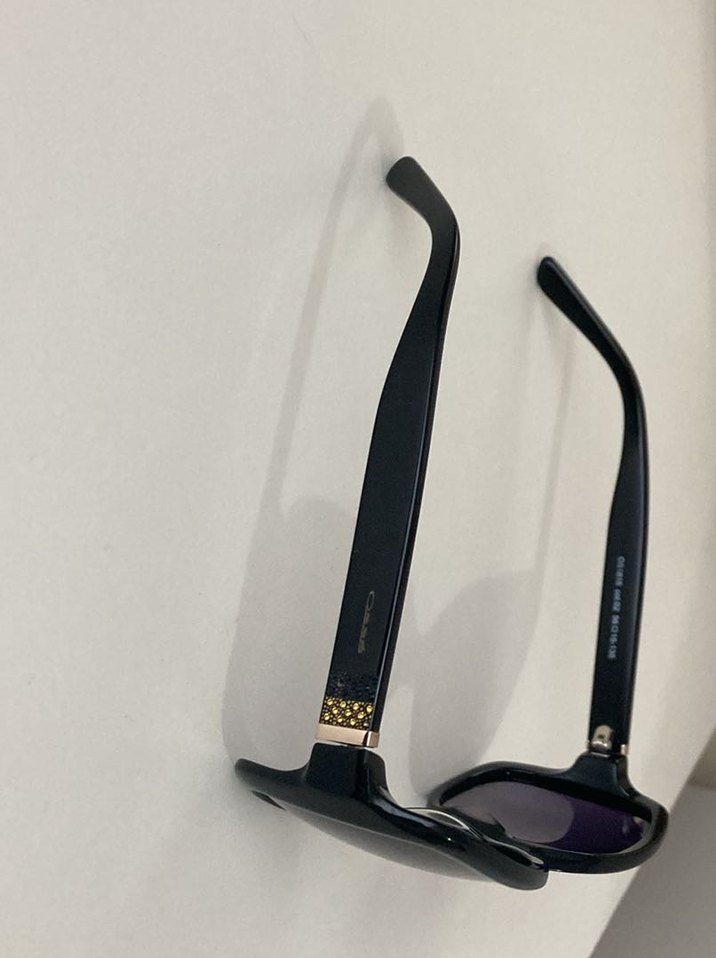 Klasik Gotik Şeffaf Mor Kadın Gözlüğü Osse - Görsel 3