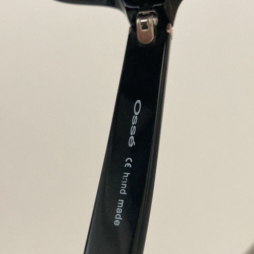 Klasik Gotik Şeffaf Mor Kadın Gözlüğü Osse - Görsel 5