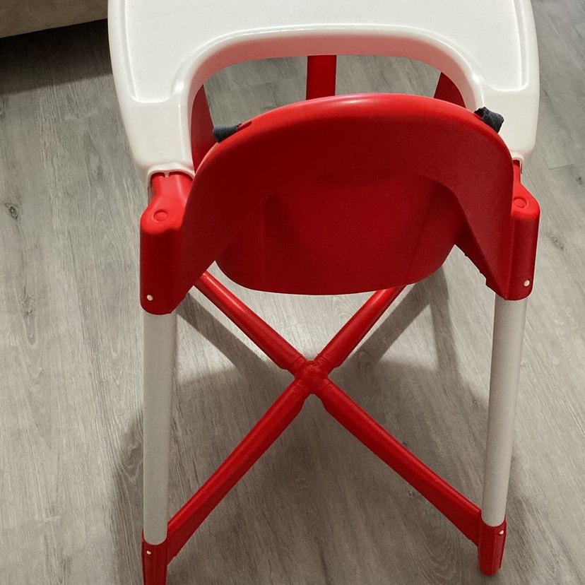 Kırmızı Çocuk Mama Sandalyesi - Görsel 5