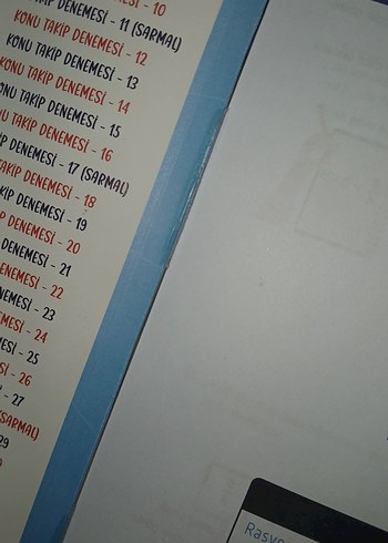 Beden Paraf Yayınları Kontak Matematik Konu Takip Denemeleri 7. Sınıf