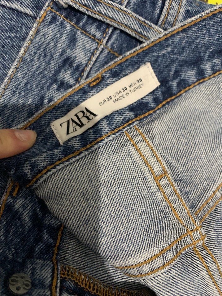 Kadın Mavi Denim Normal Boy Kot Pantolon - Görsel 4