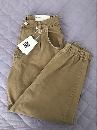 Bershka camel pantolon