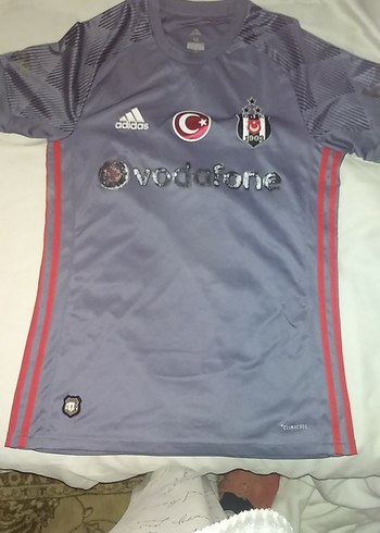Adidas Beşiktaş orjinal Gri Kısa Kollu Forma
