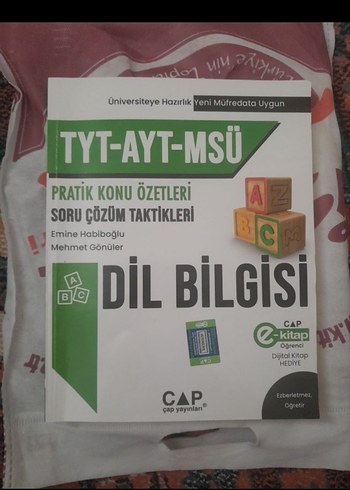 TYT-AYT-MSÜ Dil Bilgisi Soru Çözüm Kitabı