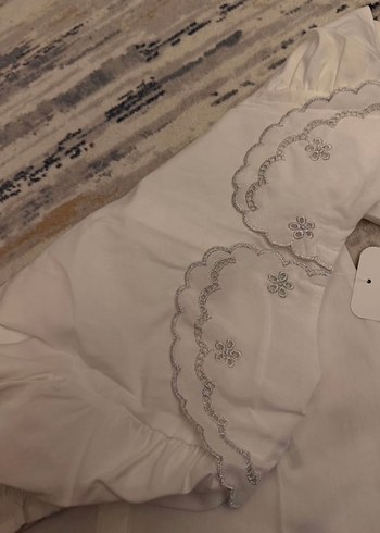 Kız çocuğu gömlek bluz yakalı - Görsel 3