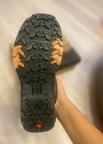 Salomon kadın Kahverengi Baskılı Bağcıklı Outdoor Ayakkabı - Görsel 3