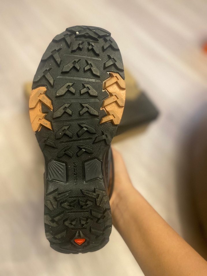 Salomon kadın Kahverengi Baskılı Bağcıklı Outdoor Ayakkabı - Görsel 3