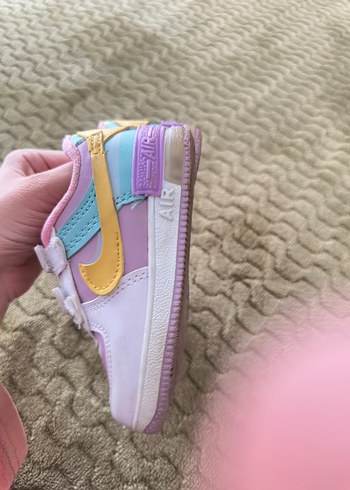 Kız Çocuk Pembe Nike Cırt Cırtlı Spor Ayakkabı - Görsel 2