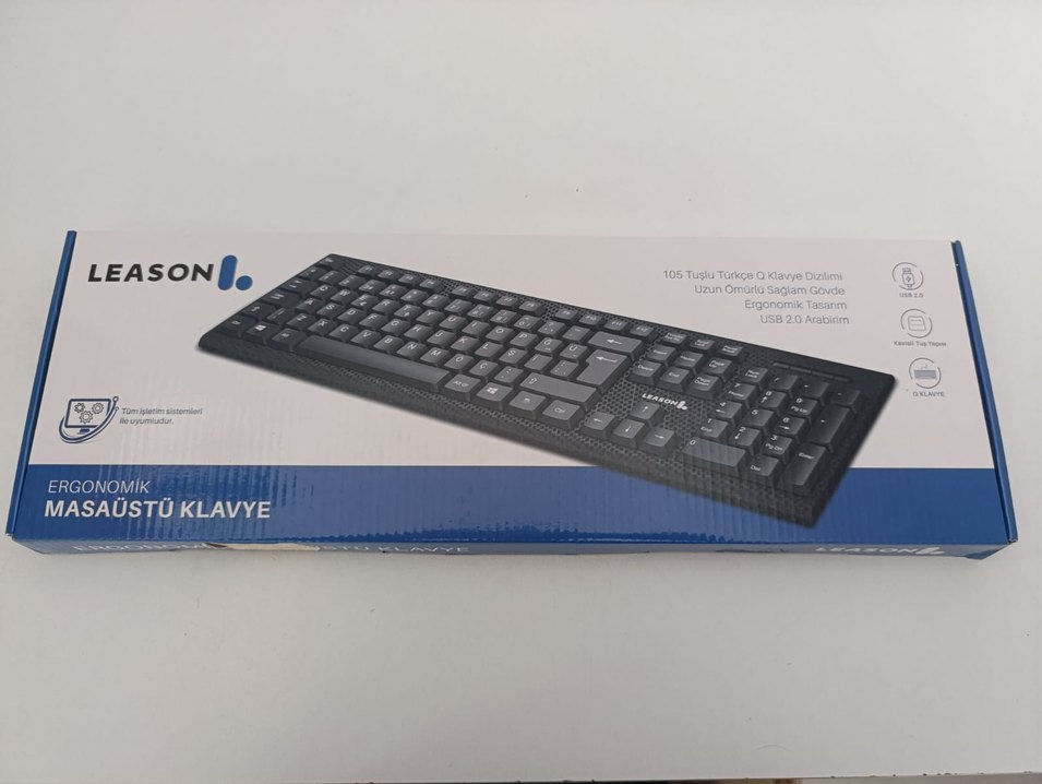 Leason Kablolu Siyah Klavye - Görsel 4