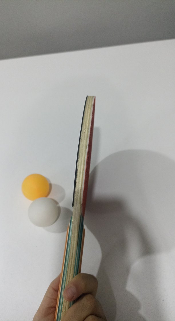 İKİLİ Renkli Toplu Beyaz Masa Tenisi Raketi Seti - Görsel 3