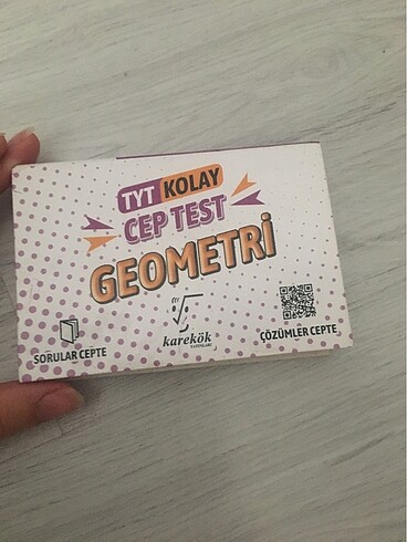 Karekök yayınları cep test geometri