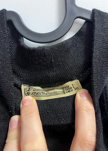 Fırfırlı Siyah Yüksek Yaka Kadın Bluz - Görsel 4