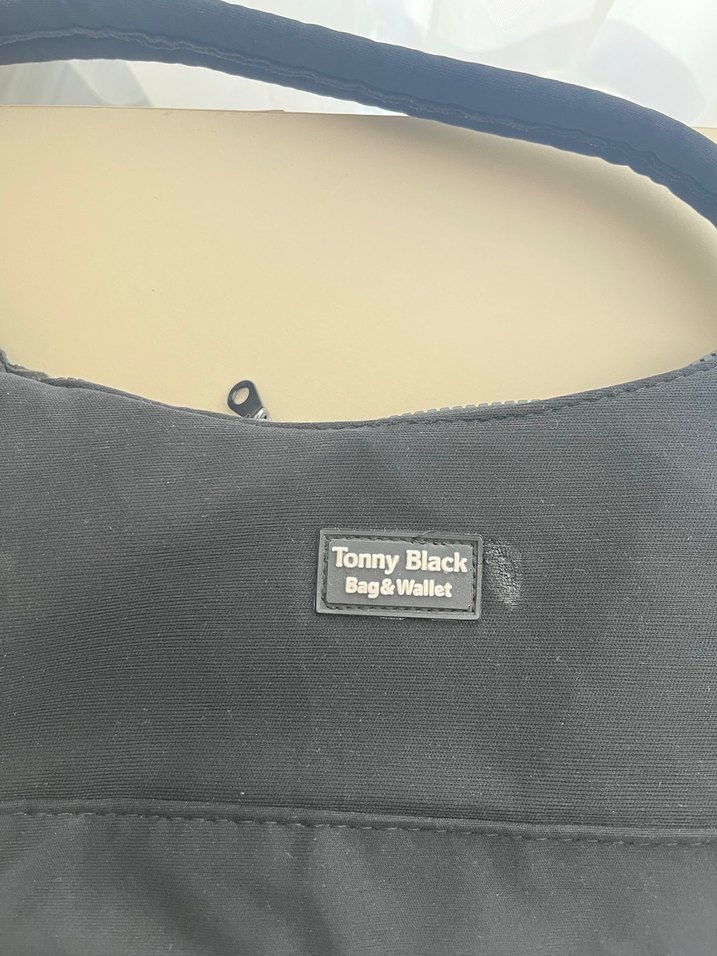 Siyah Minimalist Kadın Omuz Çantası - Görsel 5