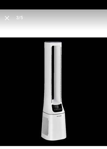 Beyaz ve Gri Hava Temizleyici ve Nemlendirici - Görsel 2