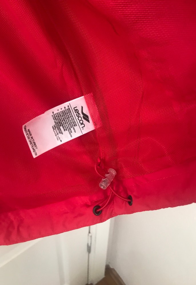 Kırmızı Erkek Rüzgarlık - Görsel 5