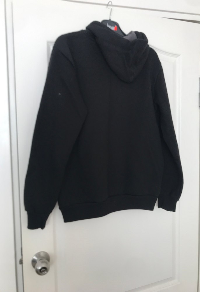 Kapüşonlu Siyah Erkek Sweatshirt - Görsel 3