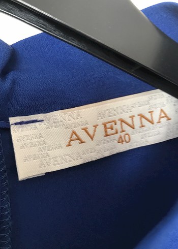 Uzun Kollu Mavi Kadın Tunik - Görsel 5