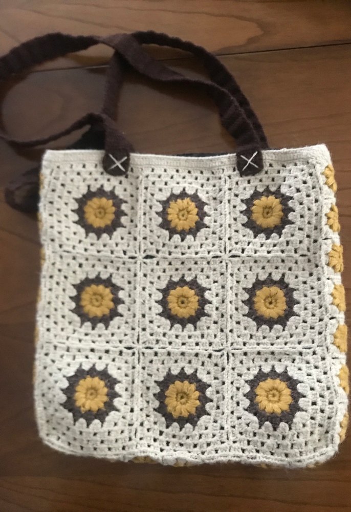 Dantel Detaylı Bohem Örgü Kadın Çanta - Görsel 3