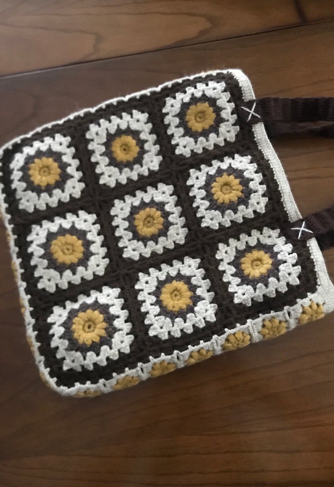 Dantel Detaylı Bohem Örgü Kadın Çanta - Görsel 4