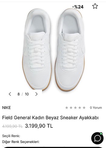 Nike Beyaz Kadın Spor Ayakkabı - Görsel 2