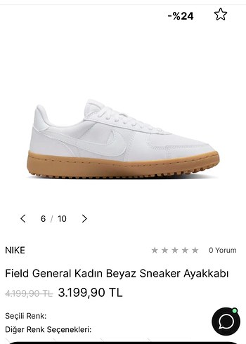Nike Beyaz Kadın Spor Ayakkabı - Görsel 4