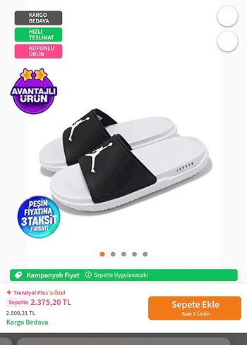 Nike Unisex Spor Terlik - Görsel 2