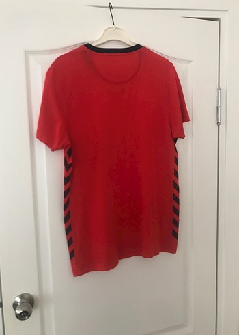 Kırmızı Baskılı Erkek Tişört - Görsel 2