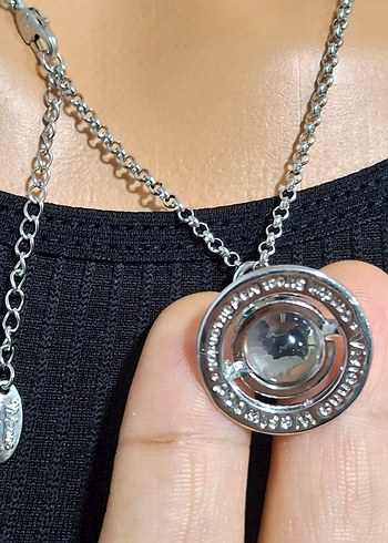 Vivienne Westwood 2.4 Orb satürn kolye - Görsel 3