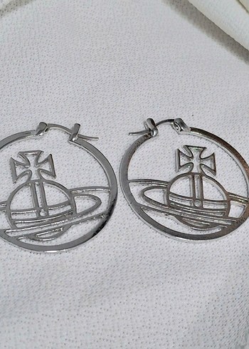 18k Satürn küpeler - Görsel 3