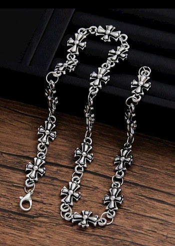 Chrome Hearts Unisex  kolye - Görsel 2