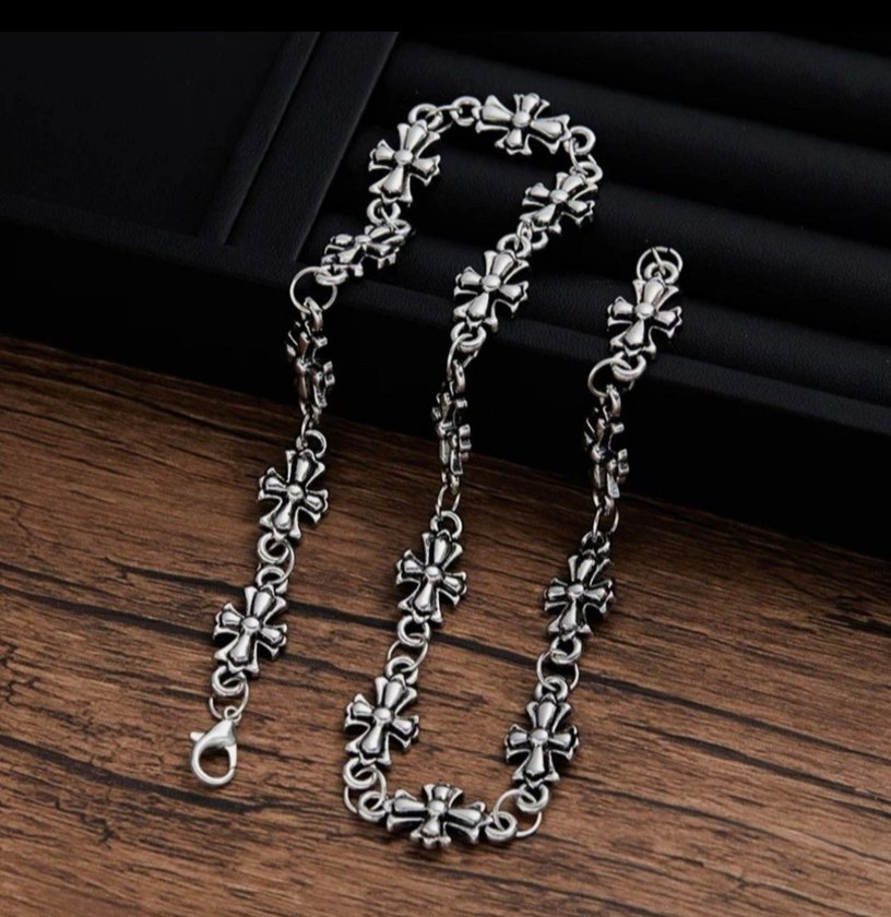 Chrome Hearts Unisex  kolye - Görsel 2