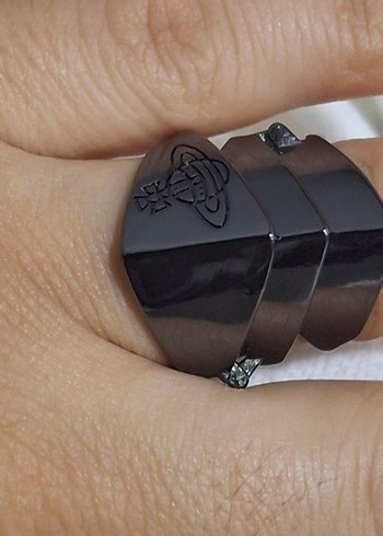 3 katmanlı zırh Unisex Satürn yüzük - Görsel 3