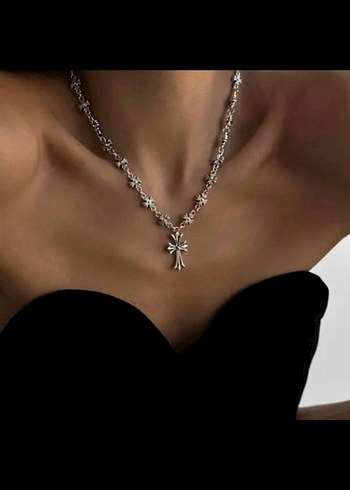 CHROME HEARTS HAÇ KOLYE - Görsel 4