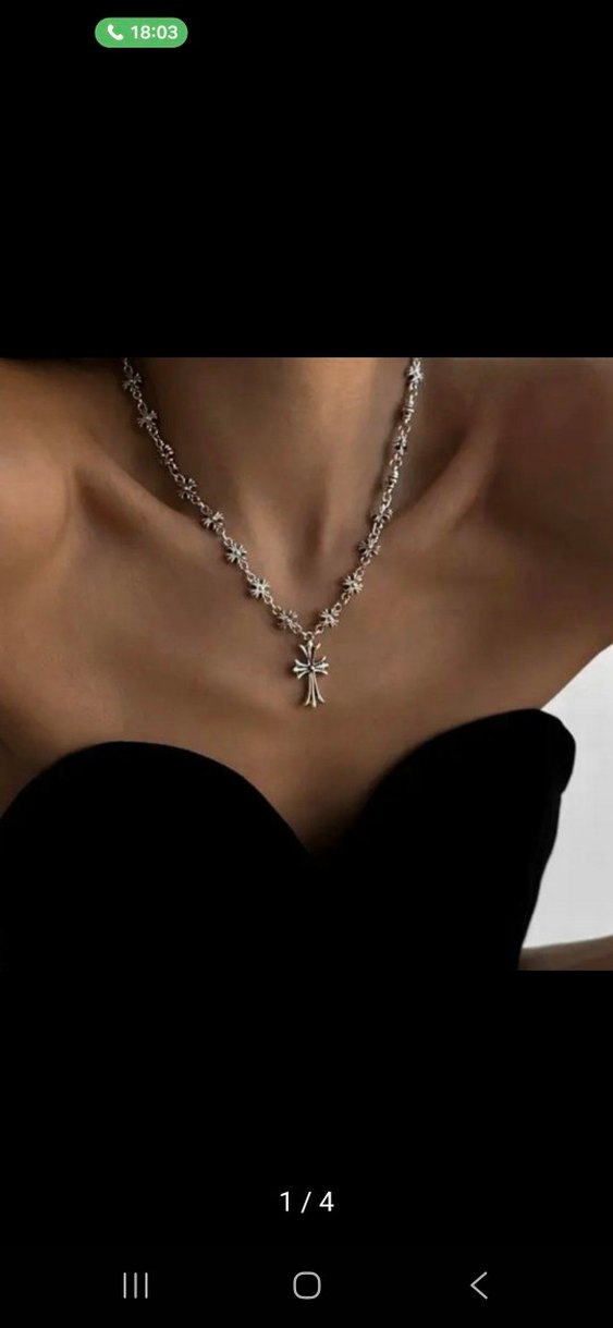 CHROME HEARTS HAÇ KOLYE - Görsel 4