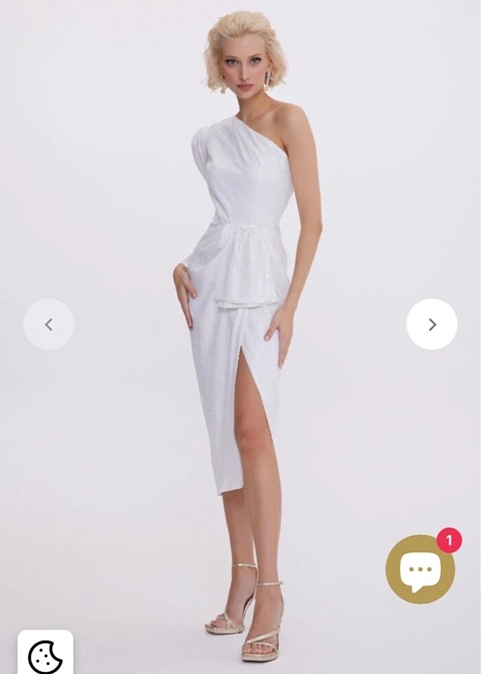 Gigii?s beyaz elbise - Görsel 2