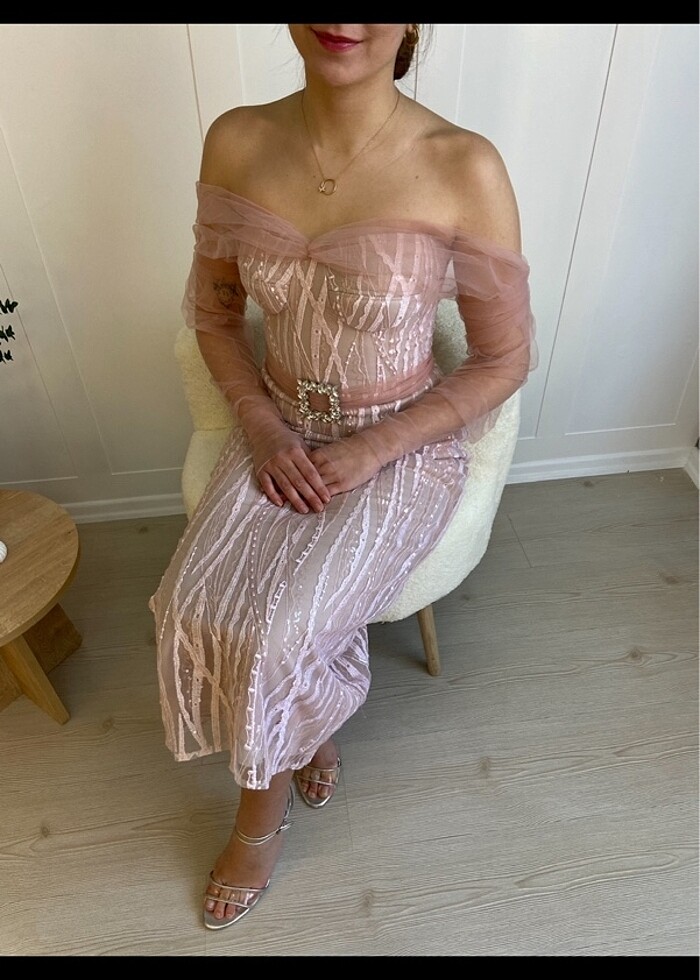 Night shift elbise - Görsel 3