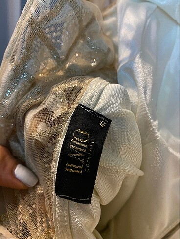 İlmio kısa tüylü elbise - Görsel 6