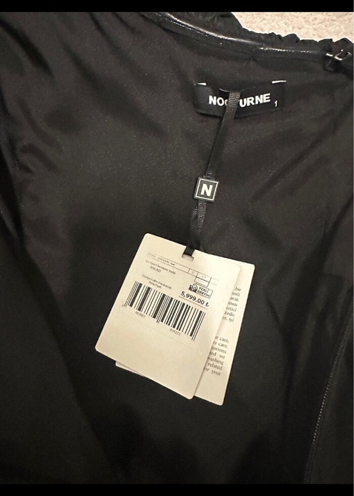 Nocturne elbise - Görsel 2