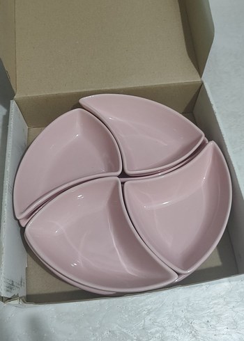 Arna Seramik Puzzle 6 Parça Servis Tabağı Seti - Görsel 4