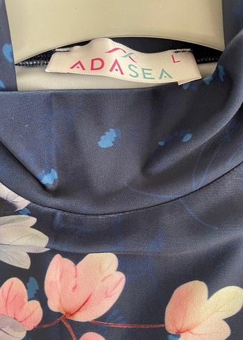 Çiçek Desenli Uzun Kollu Kadın haşema - Görsel 3