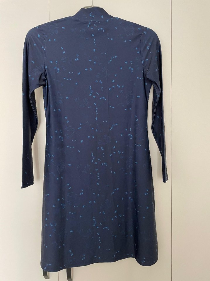 Çiçek Desenli Uzun Kollu Kadın haşema - Görsel 2