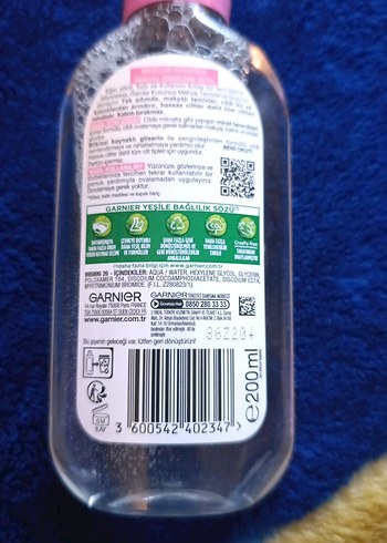 Garnier Micellar Kusursuz Makyaj Temizleme Suyu - Görsel 2