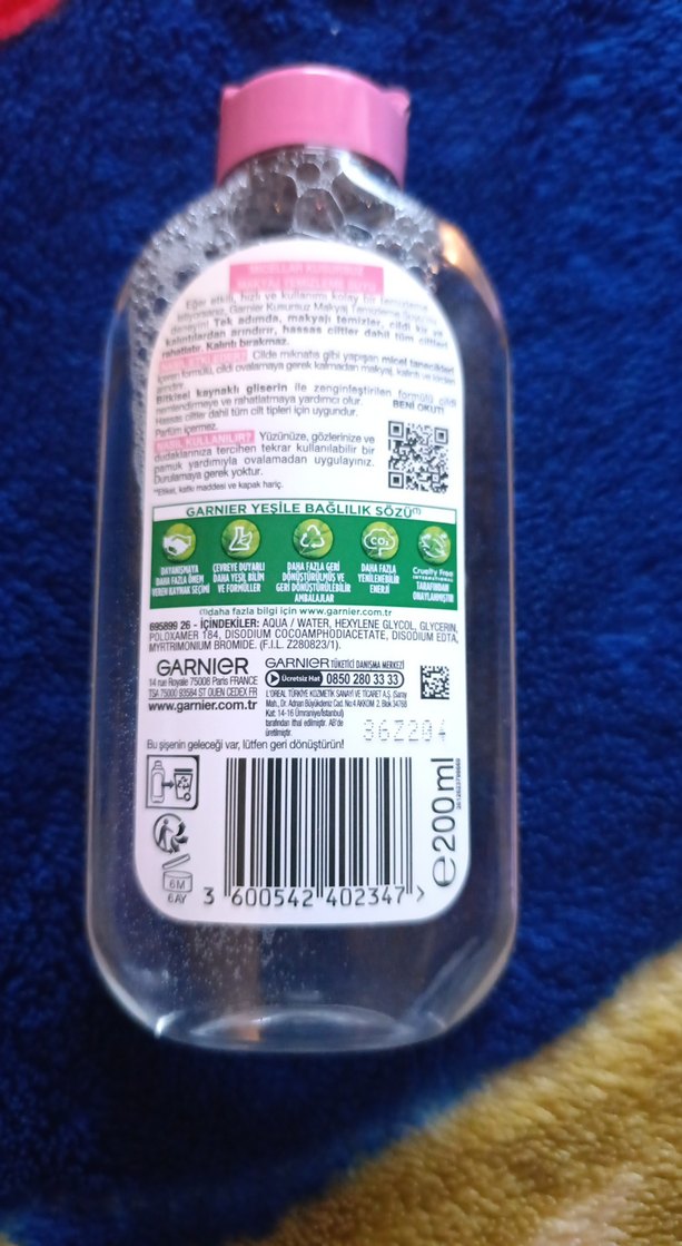 Garnier Micellar Kusursuz Makyaj Temizleme Suyu - Görsel 2
