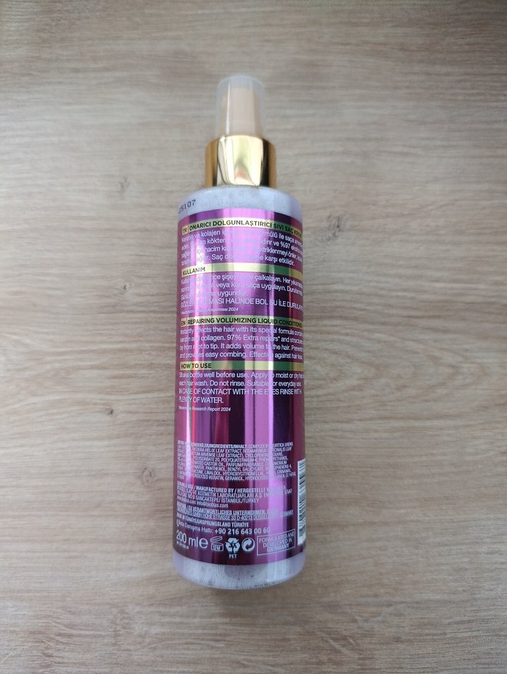 Bioblas Keratin & Collagen Onarıcı Saç Kremi 200 ml - Görsel 3