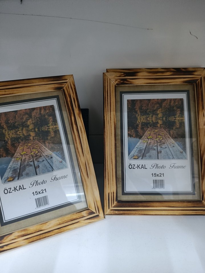 Bej Renk Ahşap Fotoğraf Çerçevesi 15x21 - Görsel 3