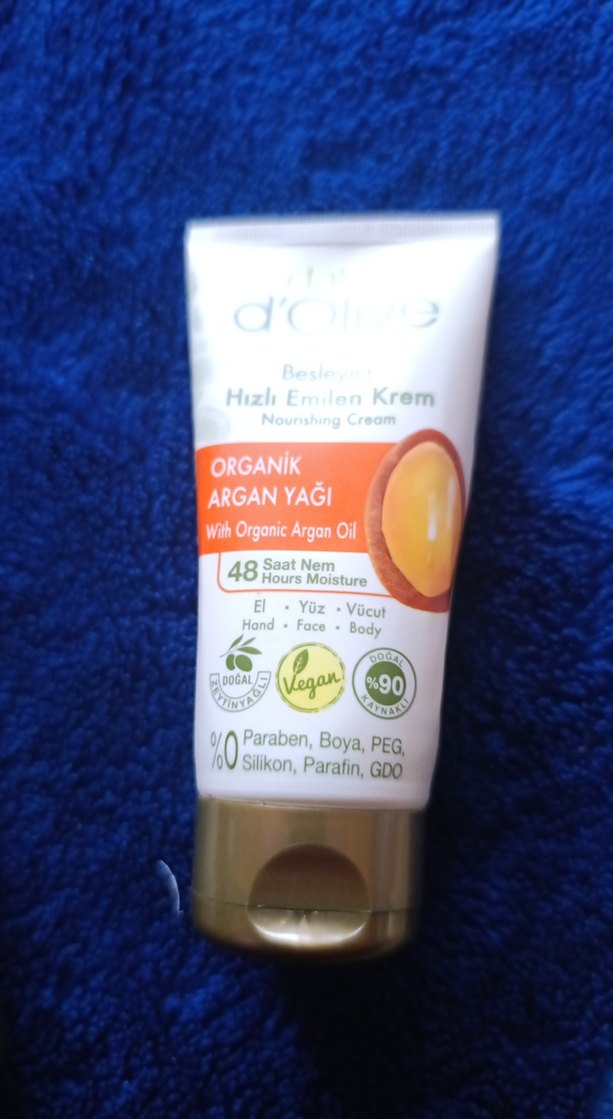 Organik Argan Yağlı El Kremi d'Olive - Görsel 2